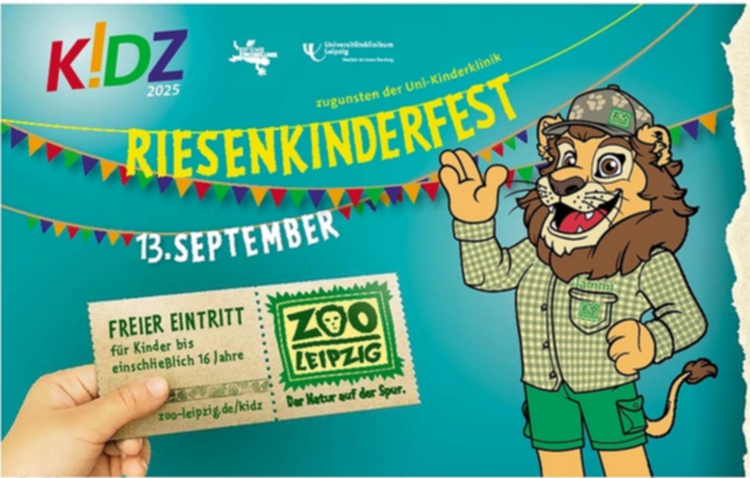 Am 17. September teilte die LVZ den Kids mit, dass am 13. September im Zoo ein "Riesenkinderfest" stattfindet. Dass es laut Kalender eine Riensenenttäuschung gratis gibt, wurde den Bälgern allerdings verschwiegen.