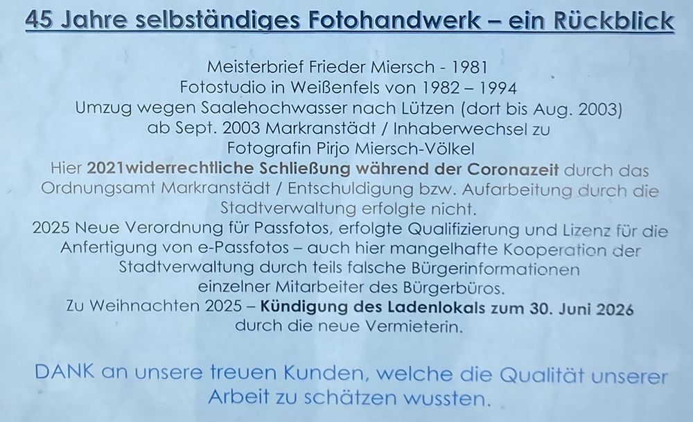 Hochwasser, Lockdown, neue Vorschriften, Konkurrenz durch Automaten - nachdem all diese Fördermaßnahmen nicht gefruchtet haben, sorgte schließlich ein Weihnachtsgeschenk für Freude unterm Tannenbaum ... und eine ausgeglichene Work-Life-Balance.