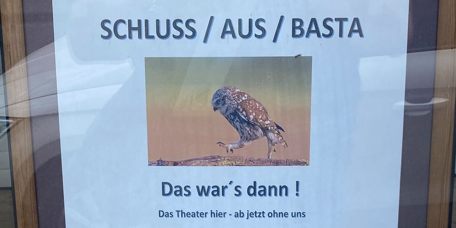 Passbilder macht jetzt der Automat im Rathaus und auf freier Wildbahn gibt es in der Stadt sowieso nur noch ein Motiv. Der Vorhang ist gefallen.
